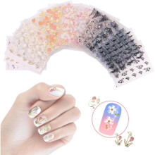 Decoración de manicura, pegatinas de arte de uñas con flores para diversas ocasiones, desde