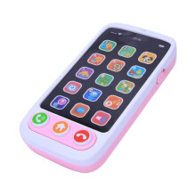 (Pink) 2025 Passende elektronisk smartphone-legetøj, analog telefon med musik, lys