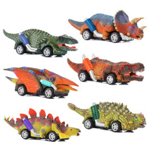 Farverigt dinosaurlegetøj, dino-legetøj til småbørn med giftfri, holdbar plastik