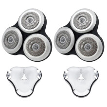 (Zwart) 2 stuks. De SH90 scheerkop is compatibel met Philips S7000 en S9000.