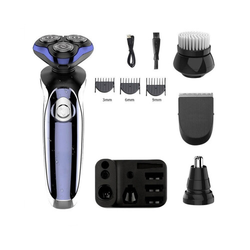 Συμβατή ηλεκτρική ξυριστική μηχανή Sportsman SM-530 για άνδρες με πολυλειτουργ