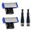 2 vervangende scheerkoppen, compatibel met de Micro Touch Solo trimmer 1