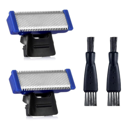2 vervangende scheerkoppen, compatibel met de Micro Touch Solo trimmer