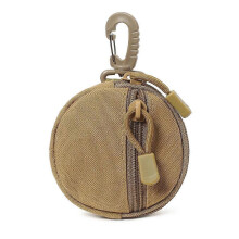 (C) Tactical Outdoor Coin Purse Waterproof Expansion Wallet Hanging Storage Bag