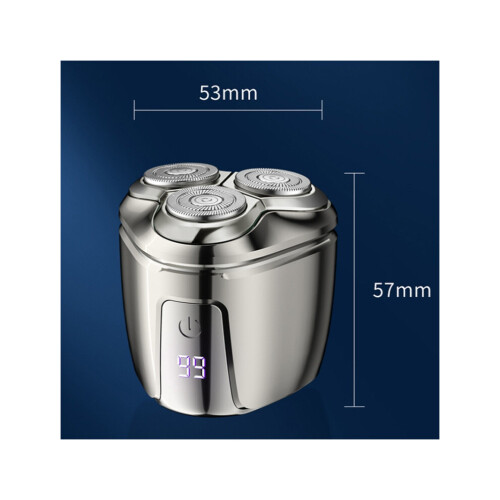 Compatibel mini-magnetisch scheerapparaat met intelligent led-display, elektrisch scheerapparaat 2