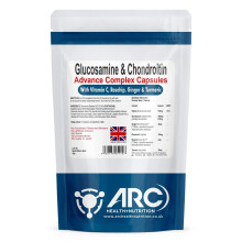 Glucosamine & Chondroitin Complex 180 Capsules Vit C Turmeric Ginger & Rosehip