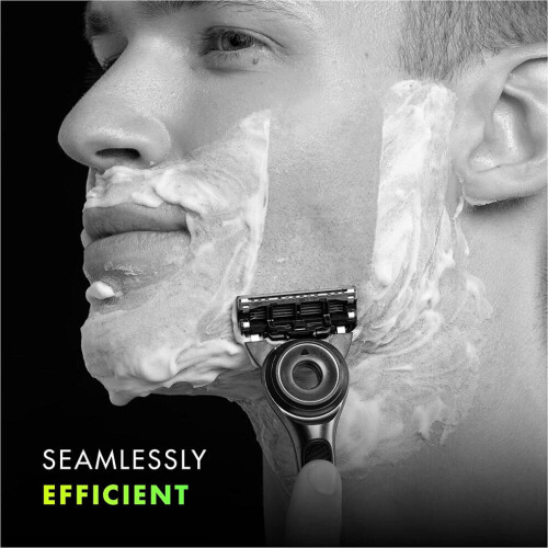Gillette Labs barberblade til mænd, pakke med 6 refillblade, kompatibel med 1