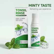 (3PCS) Tonsil Stone Remover Mouthwash Natural Oral Rinse to Soothe Tonsils, Eliminate Bad Breath & Ease Dry Mouth (100mL/3.38 FL.OZ)