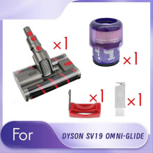 Cepillo de doble rodillo SV19 OMNI-GLIDE + filtro SV19 + aspiradora de repuesto flexible