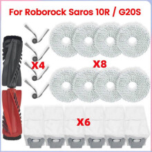 Repuestos compatibles con la aspiradora Roborock Saros 10R / G20S Ultra: