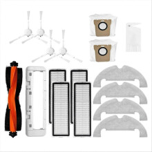 Repuestos compatibles con la aspiradora robot X10: cepillo principal, filtro HEPA