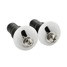 Toilet Top Fix Screws Fixings 6 Pairs Universal Expanding Rubber Screw Top Nuts Blind Hole Hinges Fittings 12pcs