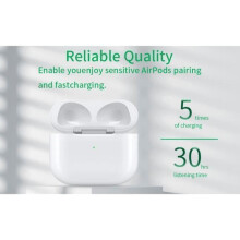 Bezdrátové nabíjecí pouzdro - OCEAN - AirPods 3 - Bluetooth - Rychlé nabíjení - 600 mAh