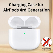 Bezdrátové nabíjecí pouzdro - OCEAN - AirPods 4 - Snímač pohybu - USB-C - 620 mAh