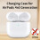Draadloze oplaadcase - OCEAN - AirPods 4 - Bewegingssensor - USB-C - 620 mAh 1