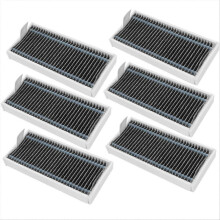 Paquete de 6 filtros de repuesto compatibles con Ecovacs Deebot X8pro Plus.
