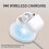 Draadloze oplaadcase - OCEAN - AirPods 4 - Bewegingssensor - USB-C - 620 mAh 4