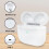 Draadloze oplaadcase - OCEAN - AirPods 4 - Bewegingssensor - USB-C - 620 mAh 5