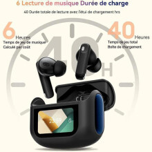 Sluchátka s potlačením hluku ANC/ENC, Blackview AirBuds 12 Wireless Bluetooth