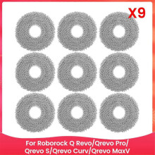 Paños de limpieza compatibles con Roborock Q Revo/Qrevo Pro/Qrevo S/Qrevo