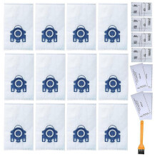 Paquete de 12 bolsas GN compatibles con Miele Classic C1 Complete, C1, C2, C3, S2