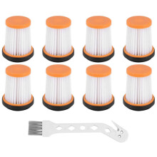 Paquete de 8 filtros de tela de repuesto compatibles con Shark ION W1 S87 WV200