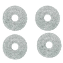 Paquete de 4 paños de limpieza de repuesto compatibles con el Xiaomi Mijia M30S.