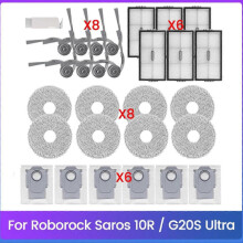 Juego de 29 piezas compatible con las aspiradoras Roborock Saros 10R / G20S Ultra: