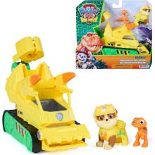 Paw Patrol The Dino Movie Rubble Dino Rescue Bulldozer Toy Truck