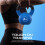 Kayman Kettlebell, Cast-Iron Core, Neoprene Coated, Flat Base, Colour-Coded for Beginners & Cardio. 4kg 6
