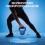 Kayman Kettlebell, Cast-Iron Core, Neoprene Coated, Flat Base, Colour-Coded for Beginners & Cardio. 4kg 10