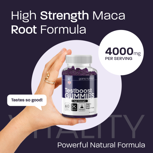 Testboost Gummies for Men - Natural Testosterone Supplement 1