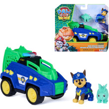 Paw Patrol The Dino Movie Chase Dino Rescue Cruiser Toy Car Vehicle