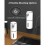 Automatisk sæbedispenser, 380 ml USB C genopladelig flydende sæbedispenser med 5