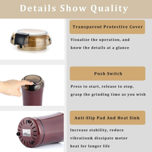 Multifunkční elektrický drtič pilulek: drtí léky a vitamínové tablety 2