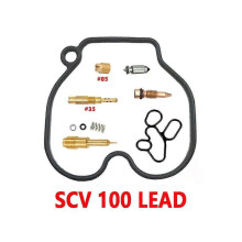 HONDA SCV 100 LEAD 100cc Karburator Reparationssæt SCV100 til Hjemmebrug Nem at Bruge