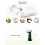 AD - 03 400ml automatisk sæbedispenser med indbygget infrarød smart sensor til 4