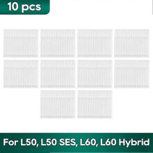 Paquete de 10 filtros HEPA de repuesto compatibles con Eufy Clean L50, L50