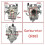 Karburator egnet til GT125, GD110, Sprinter 110, GS120 110cc 3