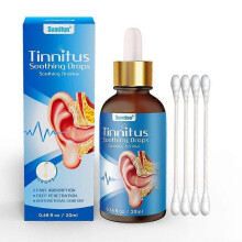 (2pcs) Tinnitus Relief for Ringing Ears,Ringing Relief Drops,Natural Herbal Formula Tinnitus Oil Effectively Relieve Earache,Itching & Improve Hearing