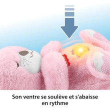 (Růžová) Fisher-Price - Moje mazlení na dobrou noc - Vydra - Plyšová hračka a noční světlo