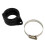 Karburatorindsugningsmanifoldadapter 36 mm 36 mm 40 mm flangeforbindelse gummi 1