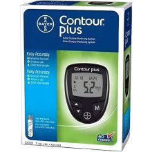 Systém pro samomonitoring hladiny glukózy v krvi CONTOUR PLUS pro domácí použití, přenosný design