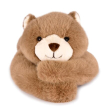Plyšová hračka - Histoire d'Ours - Závažový hnědý medvěd - 40 cm - Pro miminka - Unisex