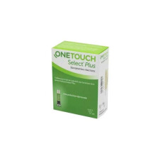 OneTouch Select Plus 100 testovacích proužků pro domácí použití Přenosný design Snadné použití