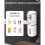 Automatisk sæbedispenser, 380 ml USB C genopladelig flydende sæbedispenser med 3