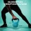 Kayman Kettlebell, Cast-Iron Core, Neoprene Coated, Flat Base, Colour-Coded for Strength Training,12kg 10