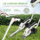 NETTA NETTA 7.2V 2 in 1 Grass Shear and Hedge Trimmer with Telescopic Handle 2