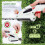 NETTA NETTA 7.2V 2 in 1 Grass Shear and Hedge Trimmer with Telescopic Handle 5