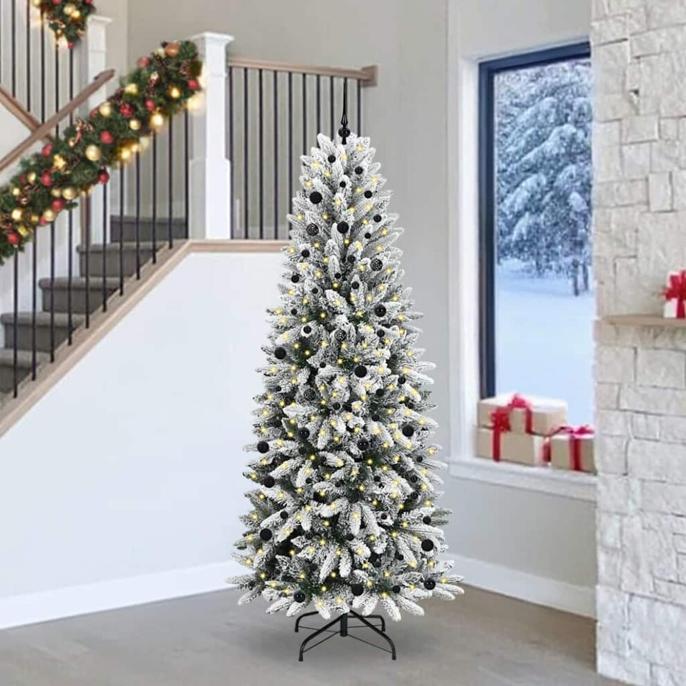 Vidaxl Artificial Christmas Tree White 240 Cm